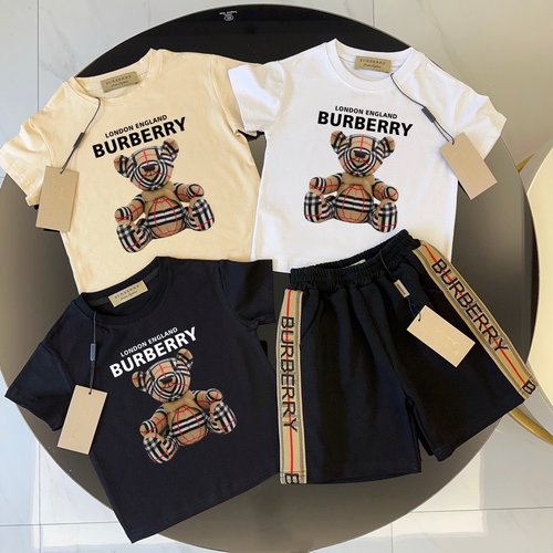 Burberry Premium Kids Cotton Set for Boys & Girls - Comfy Stylish