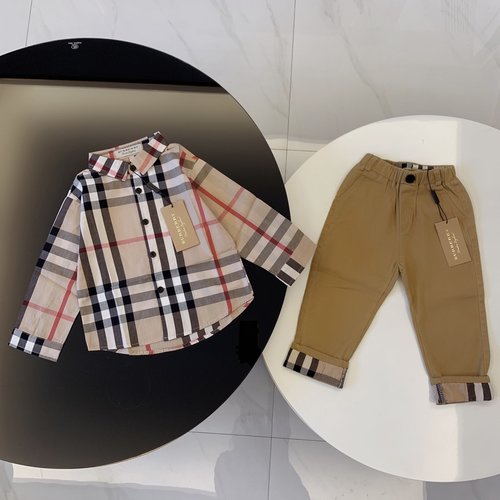 Burberry Boys Premium Cotton Outfit Set 