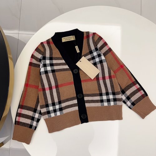 Burberry High-End Kids Knit Sweater - Comfortable & Stylish 