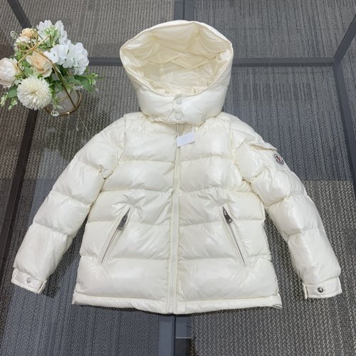 Moncler Kids Premium Warm 90 White Goose Down Jacket 