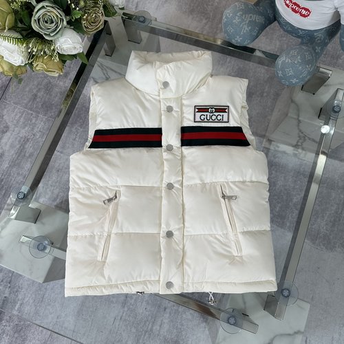 Gucci Unisex Kids Comfortable Stylish Cotton-Padded Vest