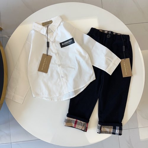 Burberry Boys Premium Cotton Set - Comfortable & Stylish