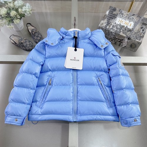 Moncler Kids Premium White Goose Down Jacket Boys Girls