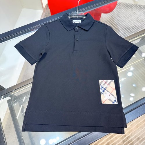 Burberry Kids Premium Cotton Unisex Polo Shirt 