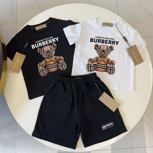 Burberry Unisex Kids Cotton Outfit Set 