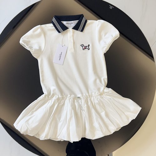 Thom Bn Girls Premium Cotton Dress Comfy & Stylish