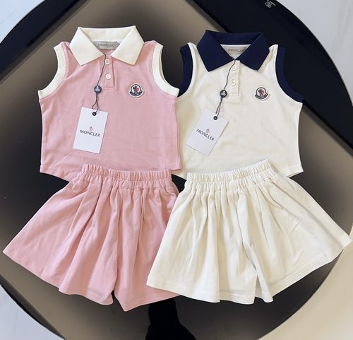 Moncler Girls Premium Cotton Outfit Set 
