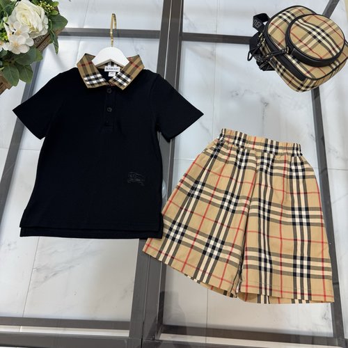 Burberry Premium Unisex Kids Polo Set 