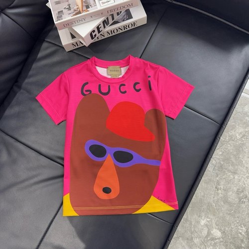 Gucci High-End Kids Logo Print T-Shirt