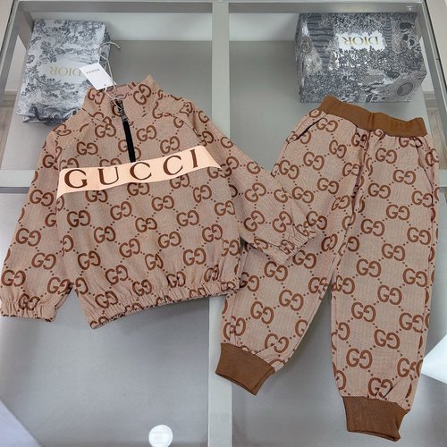 Gucci Premium Unisex Kids Cotton Set - Comfy & Stylish