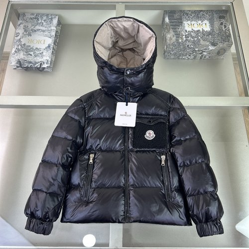 Moncler Kids Premium Down Jacket - Windproof Warm White Duck Down