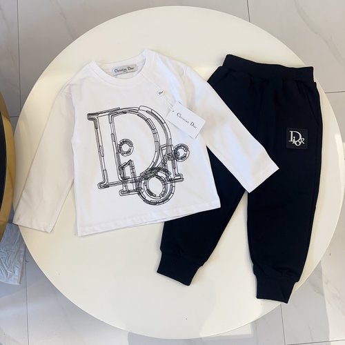 Dior Unisex Kids Premium Cotton Outfit, Comfortable & Stylish
