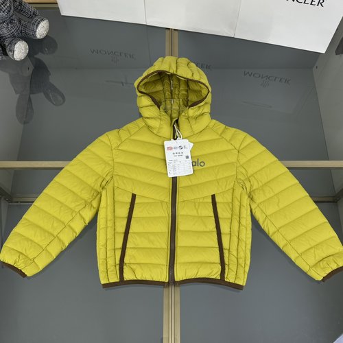 Alo Unisex Kids Hooded Warm Lightweight Down Jacket