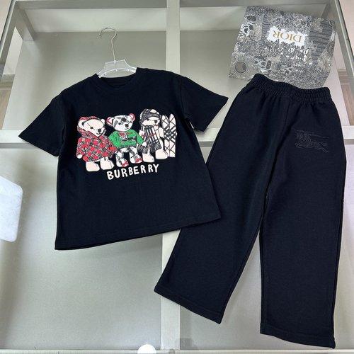 Burberry Premium Unisex Kids Cotton Set - Comfortable & Stylish