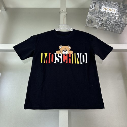 Moschino Kids Premium Foam Print T-Shirt Comfortable Stylish