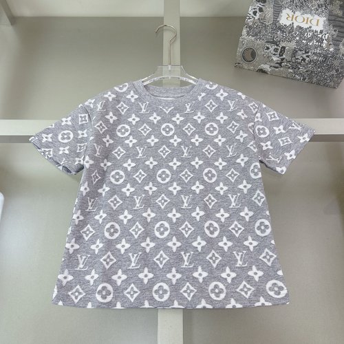 LV Premium Kids 3D Embossed Cotton T-Shirt