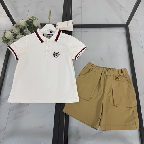 Gucci Unisex Premium Kids Cotton Set, Comfortable & Stylish