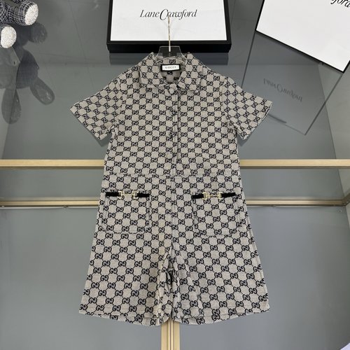 Gucci Kids Comfortable Jacquard Denim Jeans for Boys & Girls 